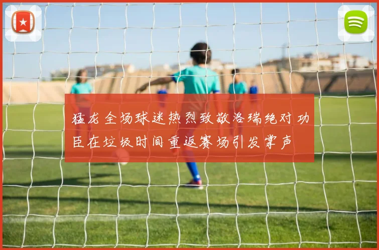 猛龙全场球迷热烈致敬洛瑞绝对功臣在垃圾时间重返赛场引发掌声